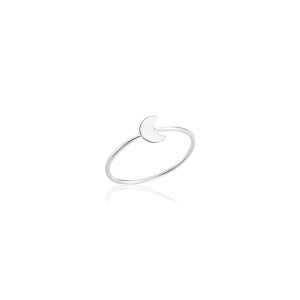 Anel Falange Lua em Prata 925 no Atacado