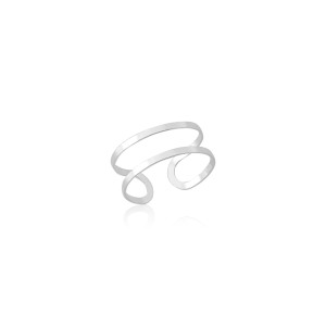 Anel Regulável em Prata 925 no Atacado 