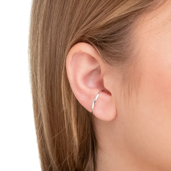 Brinco Ear Hook em Prata 925 no Atacado