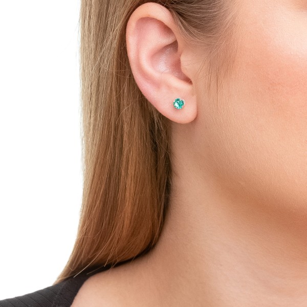 Brinco Ponto de Luz em Prata 925 no Atacado