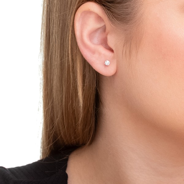 Brinco Ponto de Luz em Prata 925 no Atacado