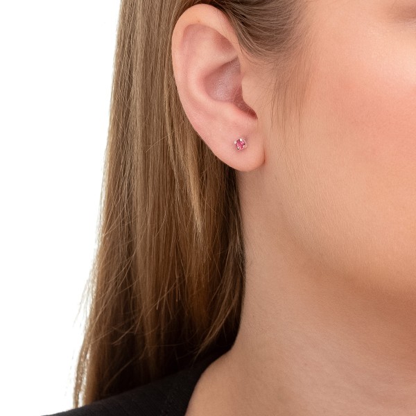 Brinco Ponto de Luz em Prata 925 no Atacado