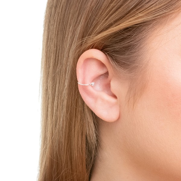 Piercing com Zircônia em Prata 925 no Atacado