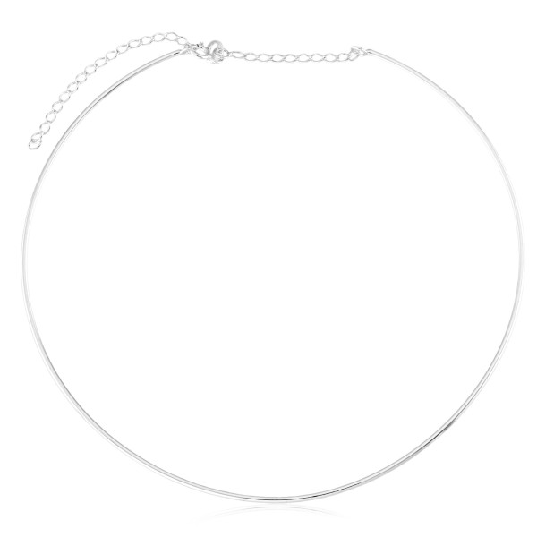 Colar Fio Choker em Prata 925 no Atacado