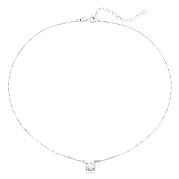 Choker Ponto de Luz em Prata 925 no Atacado