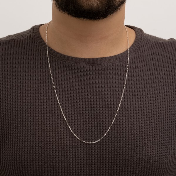 Corrente Elo CL em Prata 925 no Atacado