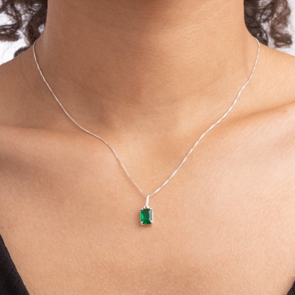 Pingente Pedra em Prata 925 no Atacado