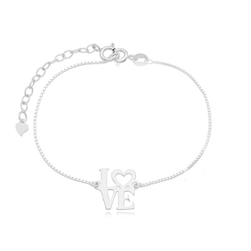 Pulseira Love em Prata 925 no Atacado