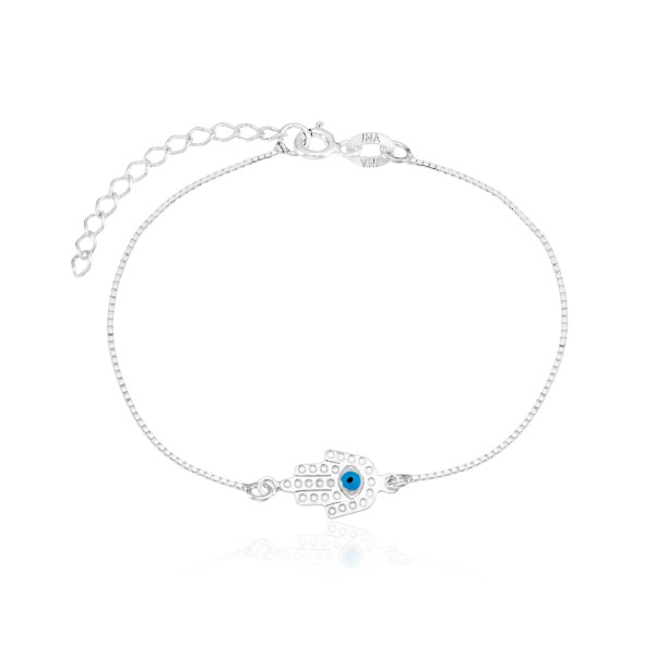 Pulseira Mão de Fátima em Prata 925 no Atacado